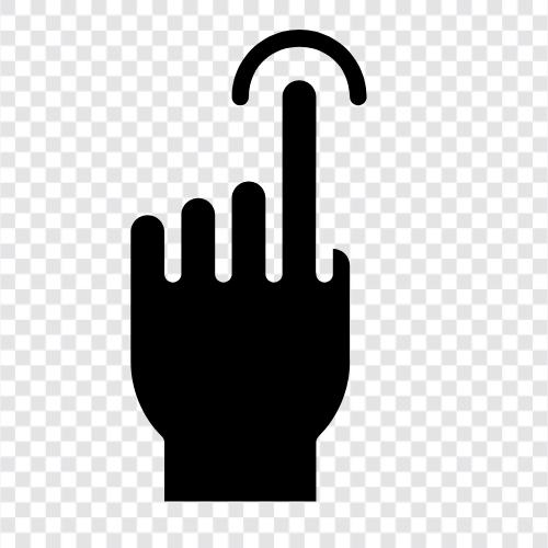 gesture, 3D touch, pinch gesture, tap gesture icon svg