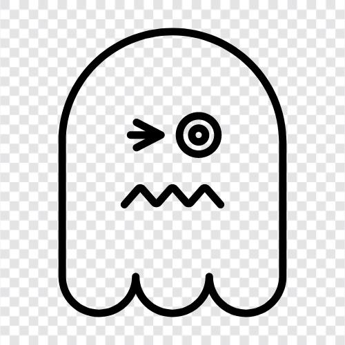 ghost stories, ghost hunting, ghost tours, haunted houses icon svg