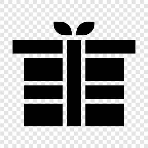 gift, present, box, jewelry icon svg