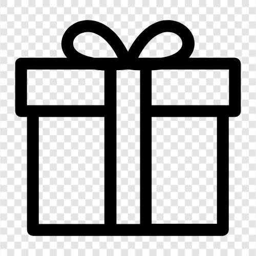 gift, box, present, anniversary icon svg