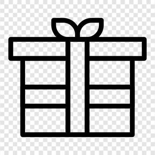 gift wrapping, gift bag, gift card, gift basket icon svg