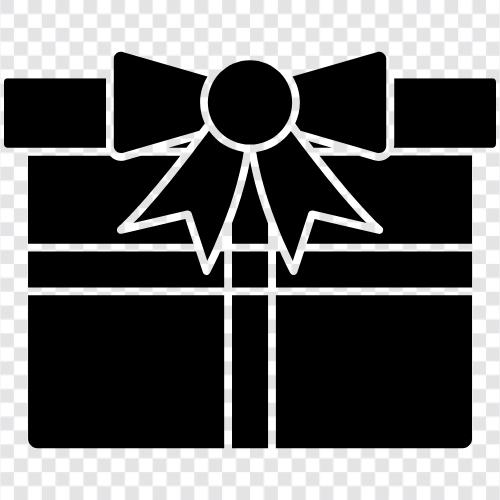 Geschenkverpackung, Geschenktüte, Geschenkbox symbol