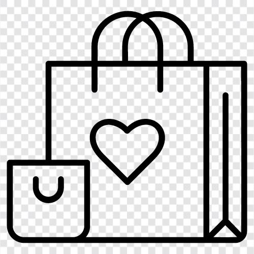 gift wrapping, gift bag made, gift bag ideas, gift bag supplies icon svg