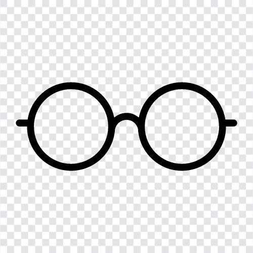 glass, spectacles, eyeglasses, lenses icon svg