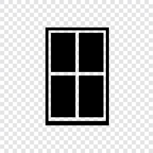 Glas, Fensterbehandlung, Vorhang, Blind symbol