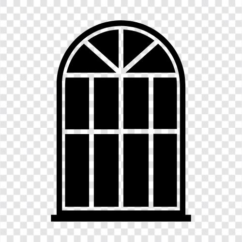 glass, door, screen, window icon svg