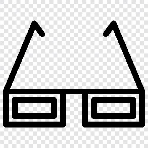 glasses, optical, lenses, vision icon svg