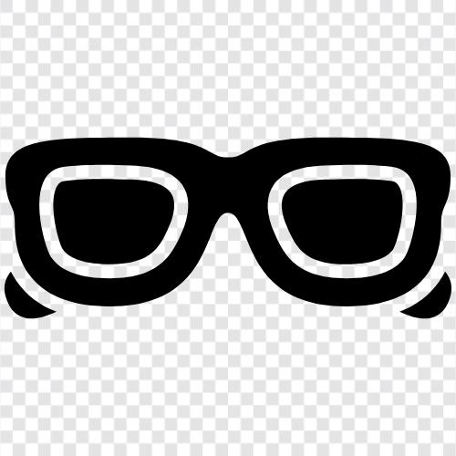 glasses, spectacles, specs, vision icon svg