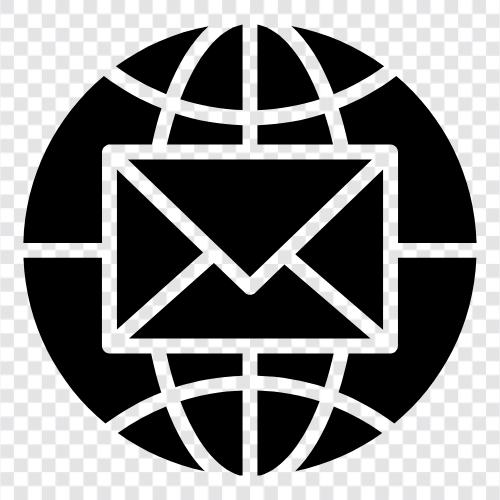 globale EMail, globale EMailService, globale EMailMarketing, globale EMailMarketingKampagne symbol