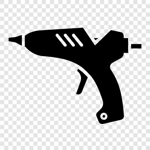 Glue, Gun, Gun Make, Gun Shop icon svg