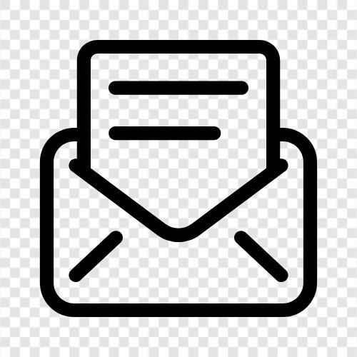 Gmail, email, message, inbox ikon svg