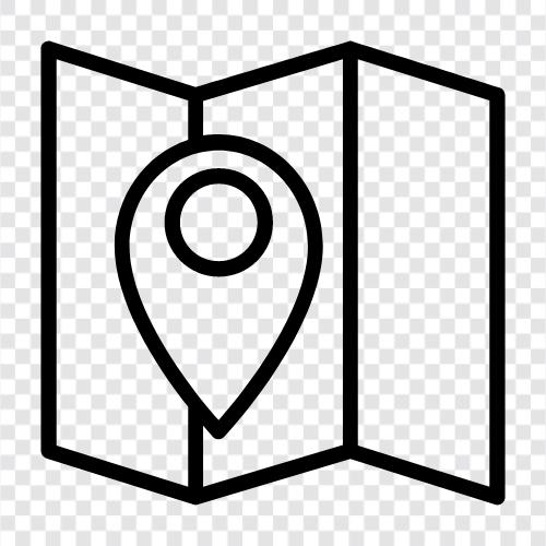 Google Maps, Mapquest, Mapster, MapShare symbol