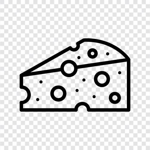 gouda, brie, camembert, roquefort icon svg