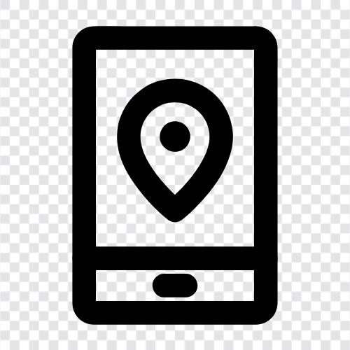 gps tracking, gps navigation, gps tracking app, mobile gps icon svg