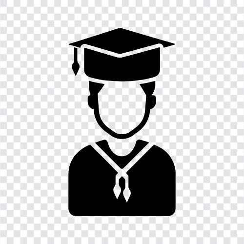Graduate Student, Postgraduate, Promotion, Grad symbol