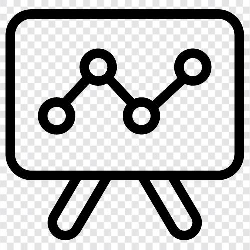 Graphen, Graphen in Präsentationen, GraphenPlotting, Graphen im Geschäft symbol