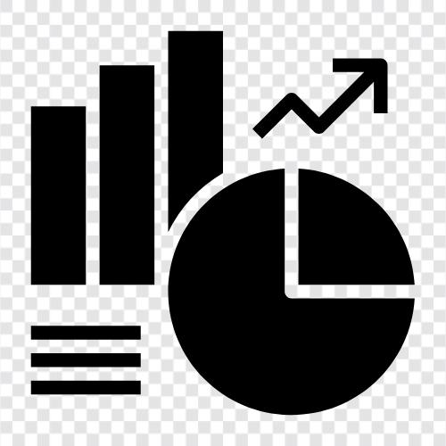 grafik, veri, görselleştirme, istatistik ikon svg