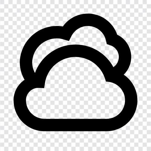 gray, overcast, rain, thunderstorm icon svg