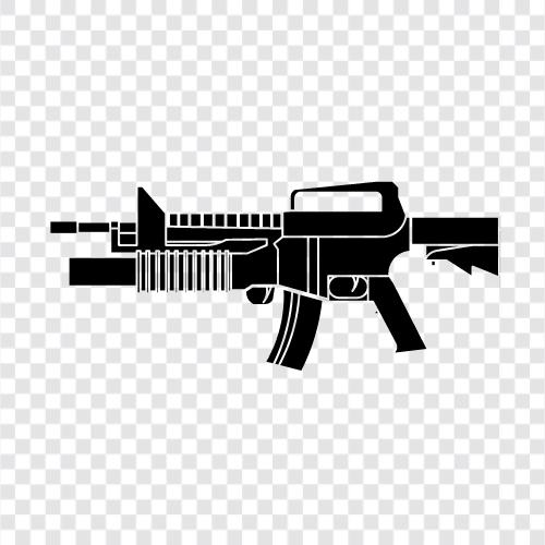 grenade launcher, grenade launcher rifle ammunition, grenade, Grenade launcher rifle icon svg