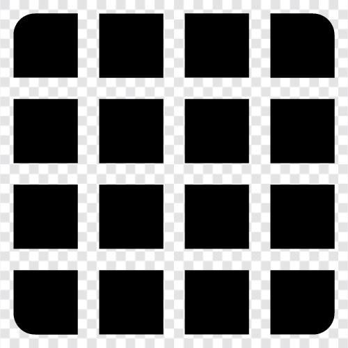 grid system, column layout, row layout, column width icon svg