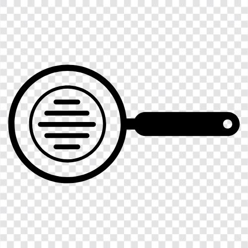 Griddle Pan, Cast Iron Grill Pan, BBQ Grill Pan, Fry Pan icon svg
