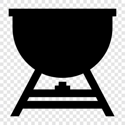 grill, smoker, ribs, pork icon svg