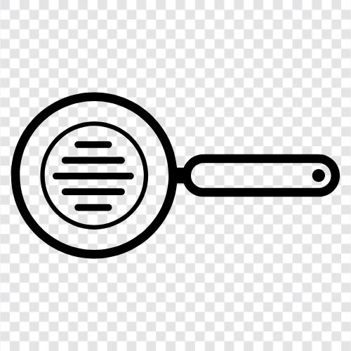 Grill Pan sizes, Grill Pan for cooking, Grill Pan icon svg