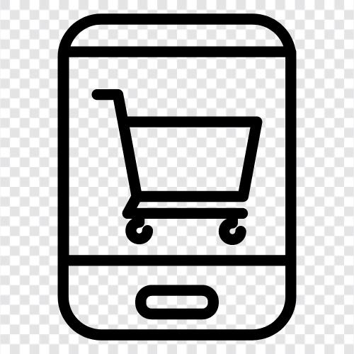 grocery, store, supermarket, food icon svg