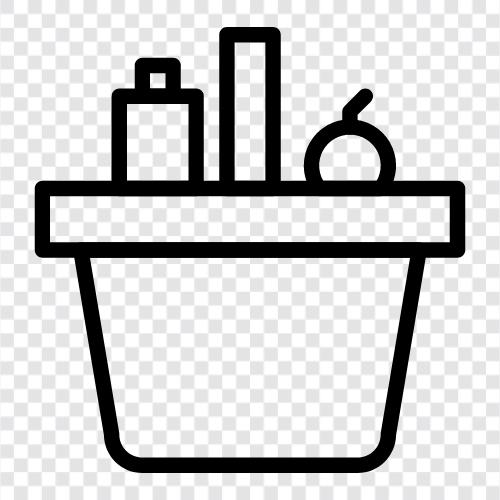 grocery, produce, shopping, groceries icon svg