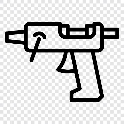 gule, gun, weapon, power icon svg