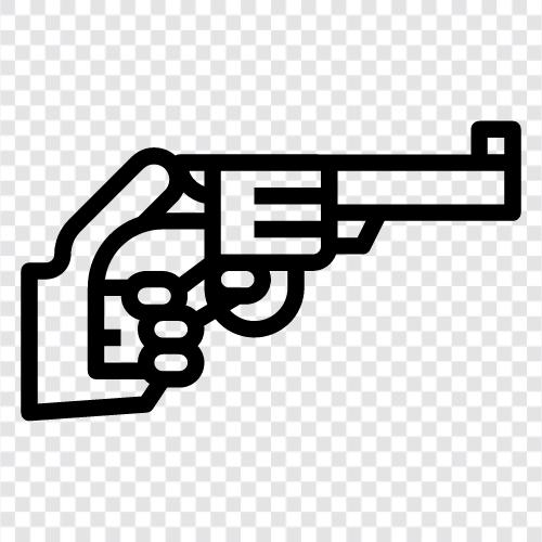 Gun Control, Gun Owners, Gun Politik, Gun Gewalt symbol