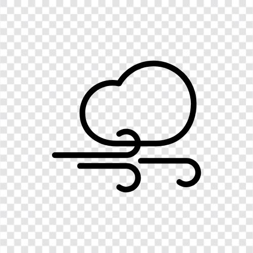 gusty, cold, high, snow icon svg