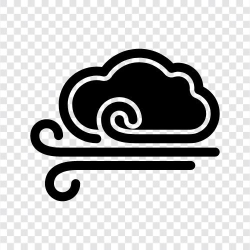 gusty, windy day, windy night, windy weather icon svg