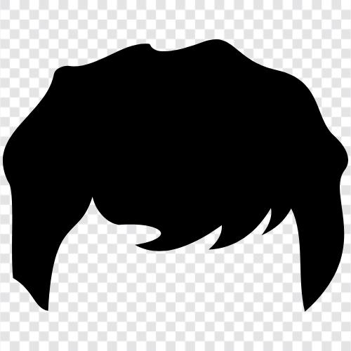 hair care, hair products, hair extensions, hair styling icon svg