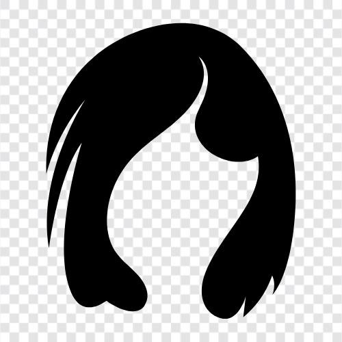 hair care, hair style, hair color, hair loss icon svg