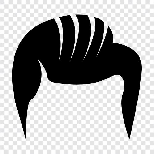 Haarverlängerungen, Haarausfall, Haarprodukte, Haarstylist symbol