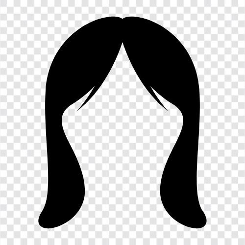 hair extensions, hair dye, hair stylist, hair products icon svg