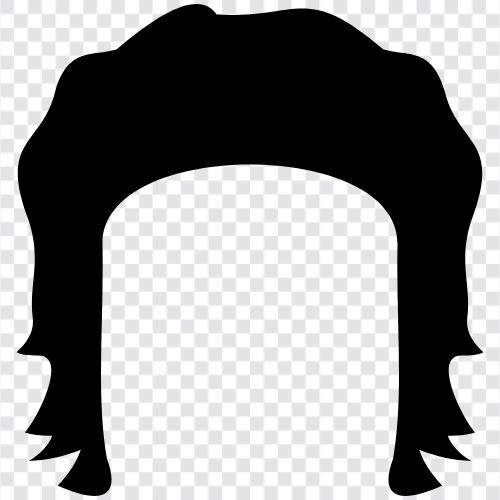 Haarwachstum, Haarausfall, Haarprodukte, Haarfarbe symbol