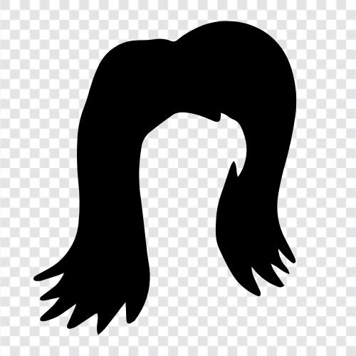 hair growth, hair loss, hair treatments, hair extensions icon svg