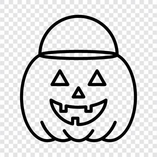 halloween, costumes, candy, trick or treat icon svg