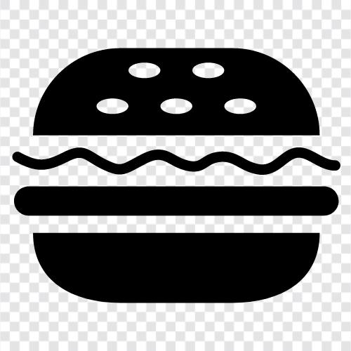 Hamburg, Hamburger Patty, Hamburg Steak, Hamburgers icon svg