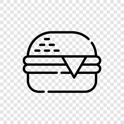 Hamburger Tarifi, Hamburger Tarif Fikirleri, Hamburger Tarifleri, Hamburger ikon svg