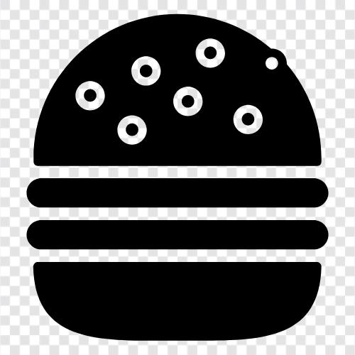 Hamburger, Burger symbol