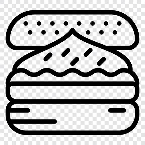 Hamburgers, Whopper, Whoppers, Cheap icon svg