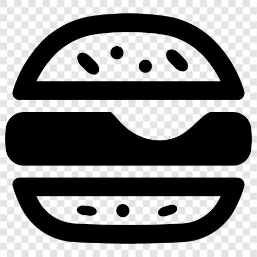 Hamburgers, Hamburger Patty, Burger, Patty icon svg