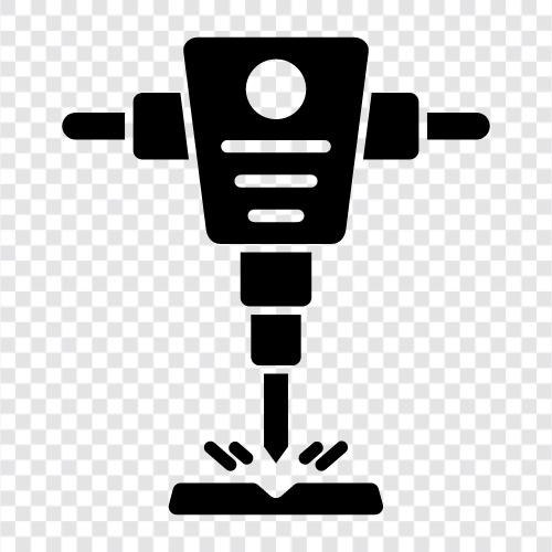 hammer, construction, demolition, blasting icon svg