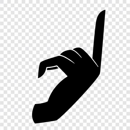 el hareketi tanımı, el hareketi sembolleri, el hareketi anlamları, el hareketi ikon svg