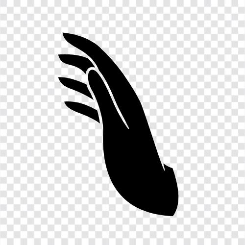 El işaretleri, diyabet için el işaretleri, otizm için el hareketleri, el hareketi ikon svg