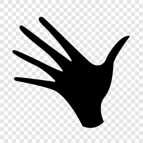 el işaretleri, el hareketleri, jest, el hareketi ikon svg