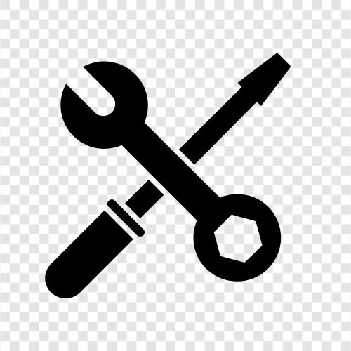 hand tool, repair, fixing, tighten icon svg